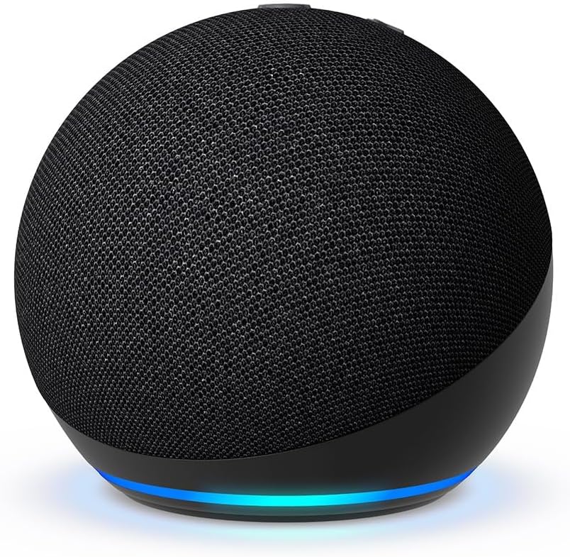 Echo Dot (Nieuwste generatie) | Krachtig, levendig geluid – Wifi en Bluetooth-luidspreker met Alexa | Antraciet
