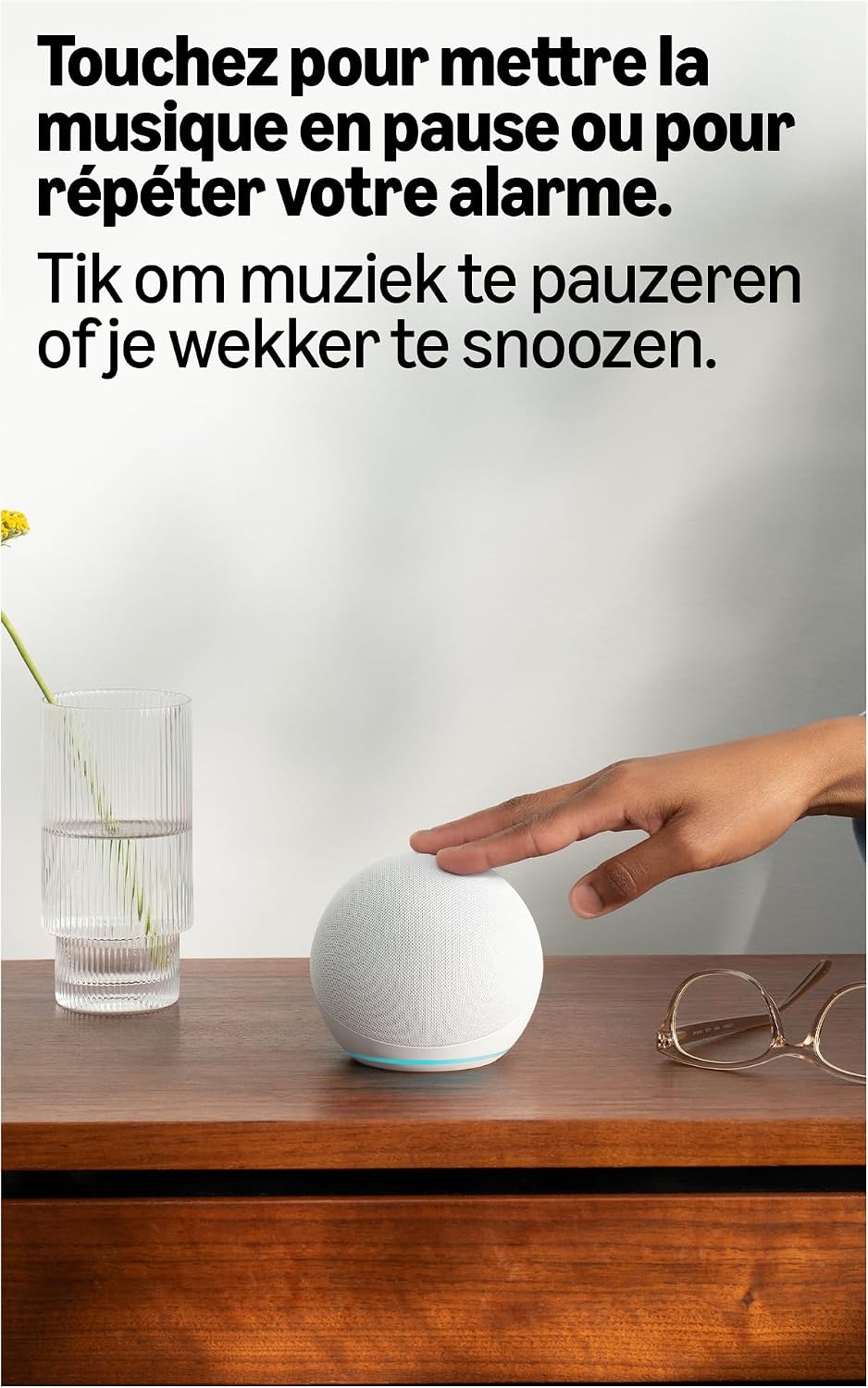 Echo Dot (Nieuwste generatie) | Krachtig, levendig geluid – Wifi en Bluetooth-luidspreker met Alexa | Antraciet