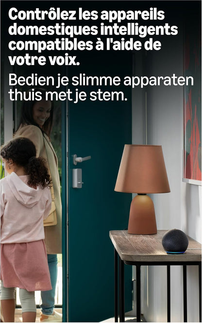 Echo Dot (Nieuwste generatie) | Krachtig, levendig geluid – Wifi en Bluetooth-luidspreker met Alexa | Antraciet
