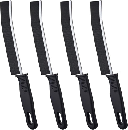 Laphontab Corner Cleaning Brush Set of 4 – Stiff Bristle Grout & Gap Scrubber