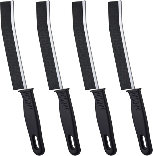 Laphontab Corner Cleaning Brush Set of 4 – Stiff Bristle Grout & Gap Scrubber