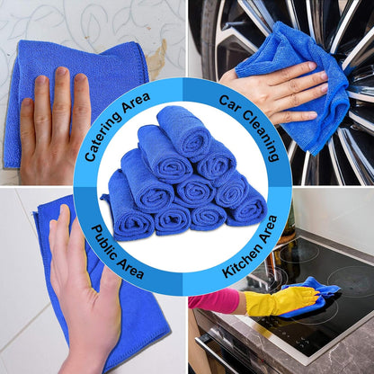 Set van microvezel autopoetsdoeken