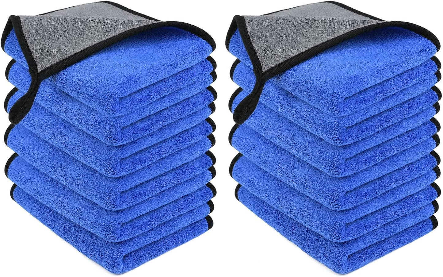 Set van microvezel autopoetsdoeken
