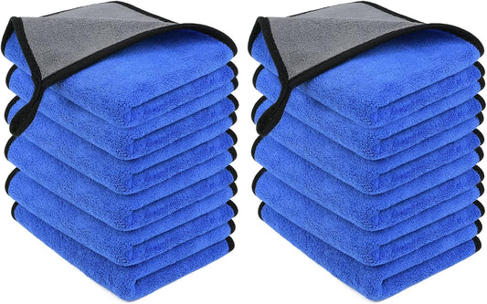 Set van microvezel autopoetsdoeken
